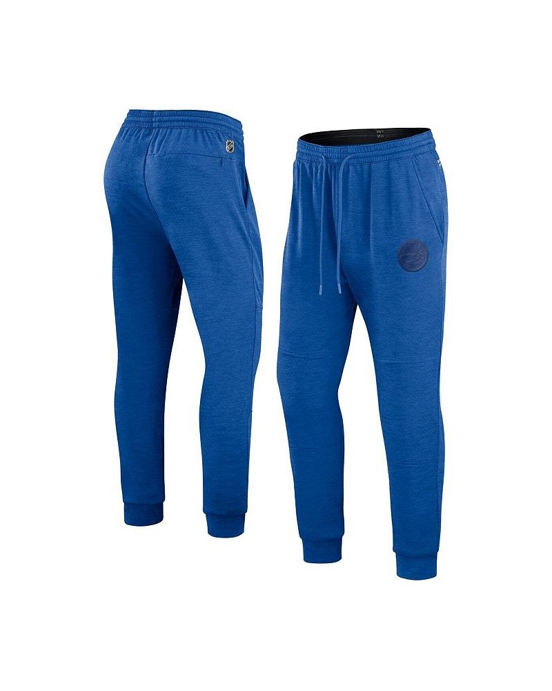 Men's Branded Heather Royal New York Islanders Authentic Pro Road Jogger Sweatpants $32.85 Pants