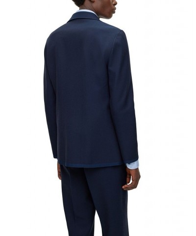 BOSS Men's Slim-Fit 2-Piece Suit Blue $305.82 Suits