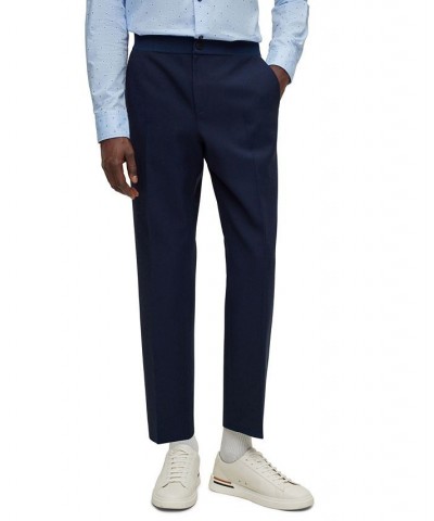 BOSS Men's Slim-Fit 2-Piece Suit Blue $305.82 Suits