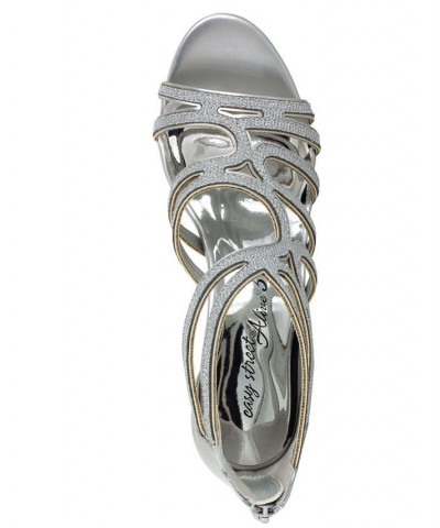 Elated Women's Dress Sandals Silver $39.20 Shoes