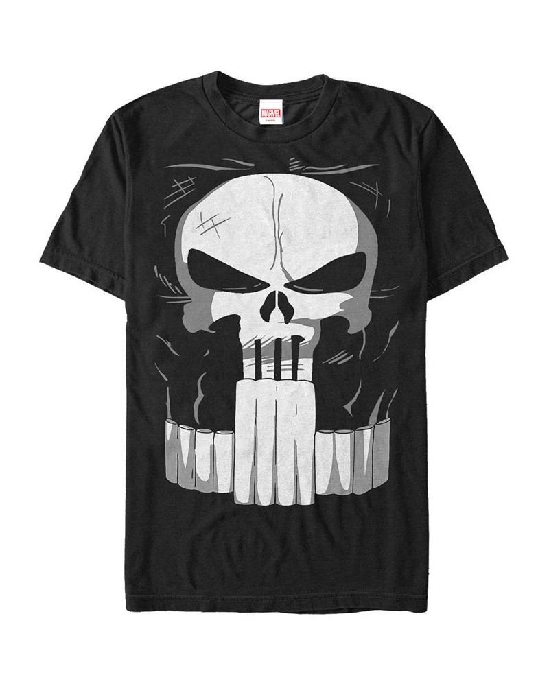 Marvel Men's Punisher Chest Logo Costume Short Sleeve T-Shirt Black $18.19 T-Shirts