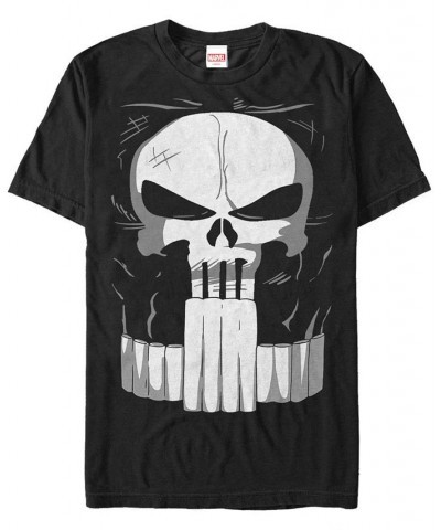 Marvel Men's Punisher Chest Logo Costume Short Sleeve T-Shirt Black $18.19 T-Shirts