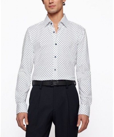 BOSS Men's Slim-Fit Shirt White $50.40 Shirts