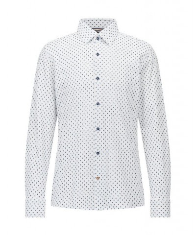 BOSS Men's Slim-Fit Shirt White $50.40 Shirts