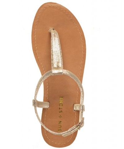 Kristi T-Strap Flat Sandals PD05 $24.57 Shoes