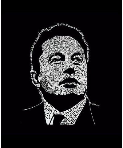 Men's Elon Musk Word Art Long Sleeves T-shirt Black $18.80 T-Shirts