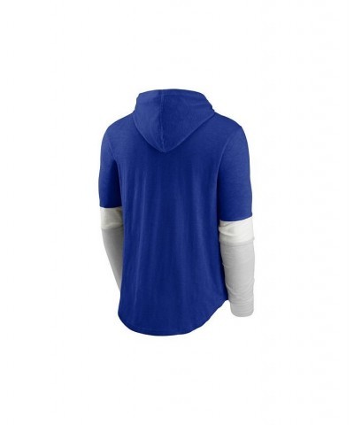 Dallas Cowboys Men's Historic Long Sleeve Hooded Henley Shirt $35.00 T-Shirts