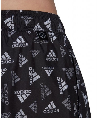 Men's Classics Quick-Dry Logo-Print 3" Swim Trunks Black $20.56 Swimsuits