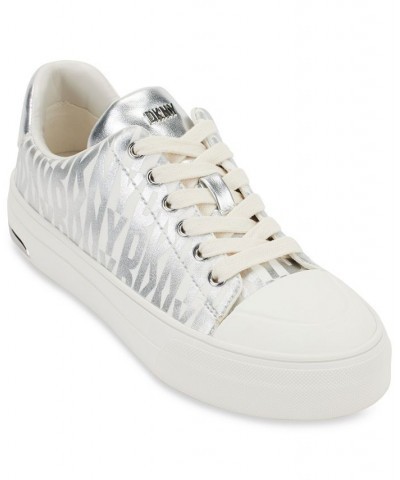 Women's York Lace-Up Low-Top Sneakers PD04 $41.70 Shoes