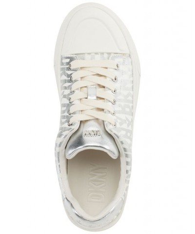 Women's York Lace-Up Low-Top Sneakers PD04 $41.70 Shoes