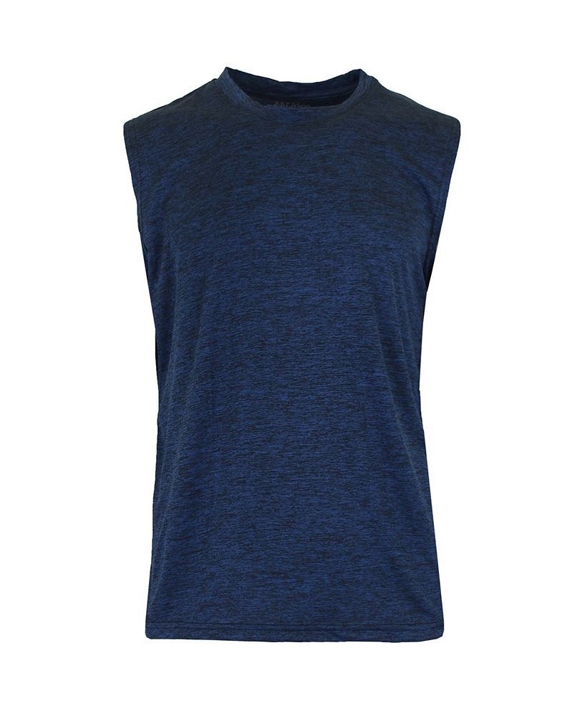 Men's Performance Muscle T-shirt Navy $14.28 T-Shirts