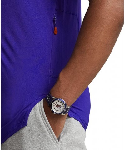 Men's Big & Tall Performance Polo Shirt Blue $47.36 Polo Shirts