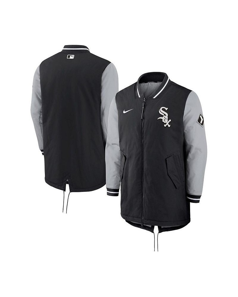 Men's Black Chicago White Sox Dugout Performance Full-Zip Jacket $73.60 Jackets