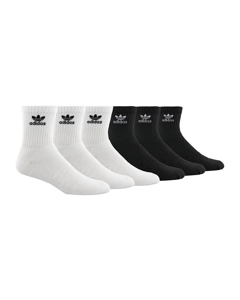 Men's Originals 6-Pk. Logo Quarter Socks White $15.60 Socks