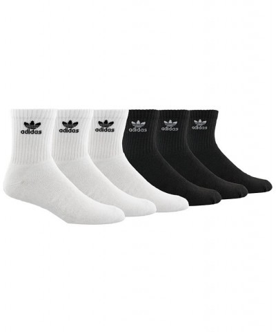 Men's Originals 6-Pk. Logo Quarter Socks White $15.60 Socks