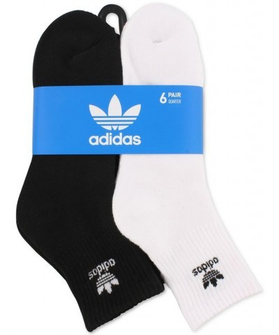 Men's Originals 6-Pk. Logo Quarter Socks White $15.60 Socks