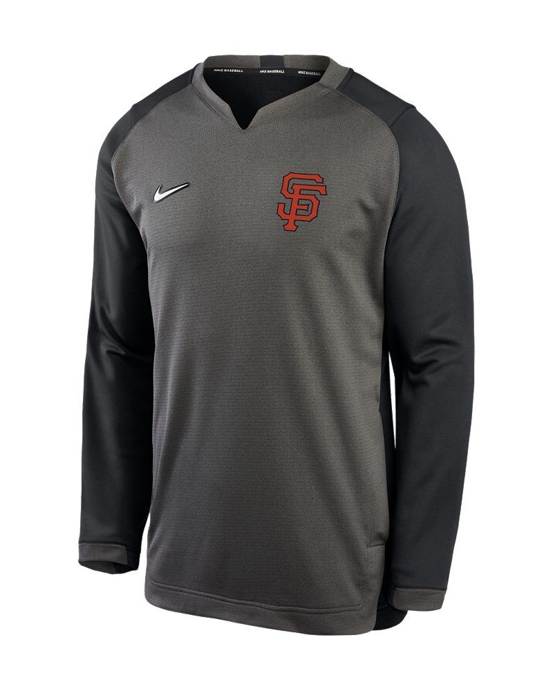 Men's San Francisco Giants Authentic Collection Thermal Crew Sweatshirt $44.00 Sweatshirt