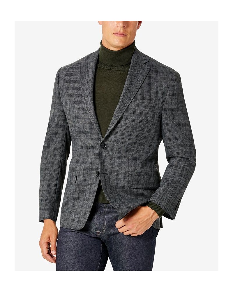 Men's Modern-Fit Pattern Check Sport Coats PD05 $103.70 Blazers