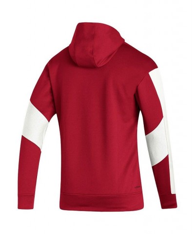 Men's Scarlet Nebraska Huskers 2021 Sideline AEROREADY Hoodie $29.40 Sweatshirt