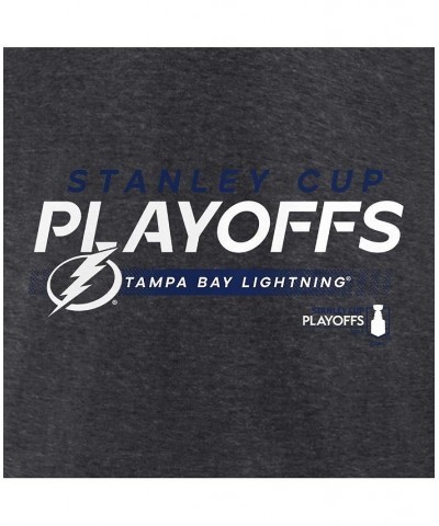 Men's Branded Charcoal Tampa Bay Lightning 2022 Stanley Cup Playoffs Playmaker T-shirt $19.07 T-Shirts