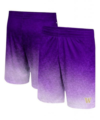 Men's Purple Washington Huskies Walter Shorts $19.32 Shorts