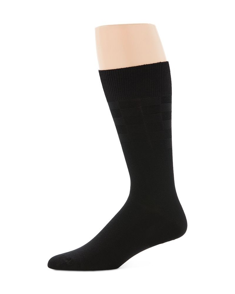 Perry Ellis Men's Socks, Single Pack Triple S Men's Socks Black $11.80 Socks