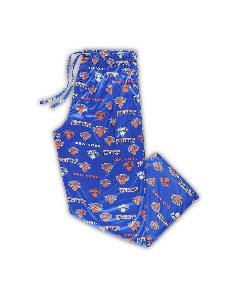 Men's Blue New York Knicks Big and Tall Breakthrough Sleep Pants $18.40 Pajama