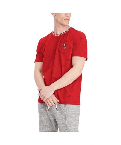 Men's Red Tampa Bay Buccaneers Essential Pocket T-shirt $18.92 T-Shirts