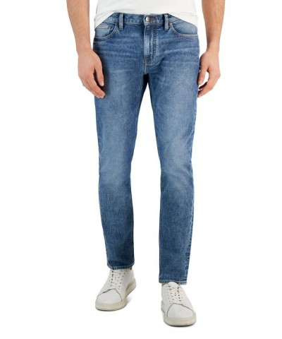 Men's Parker Slim-Fit Bi-Stretch Solid Jeans Multi $32.56 Pants