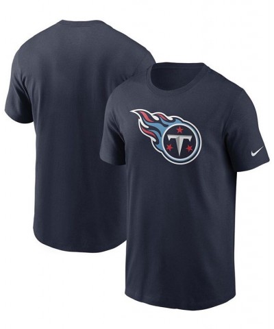 Men's Navy Tennessee Titans Primary Logo T-shirt $18.00 T-Shirts