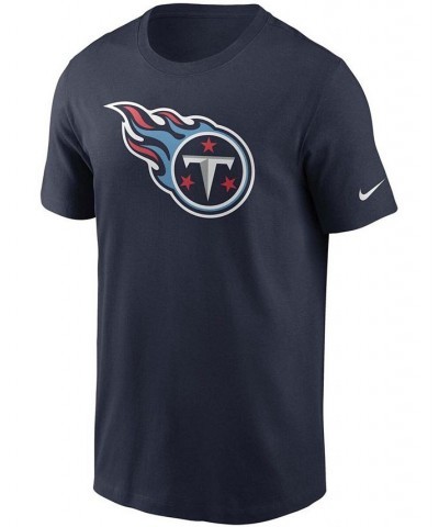 Men's Navy Tennessee Titans Primary Logo T-shirt $18.00 T-Shirts