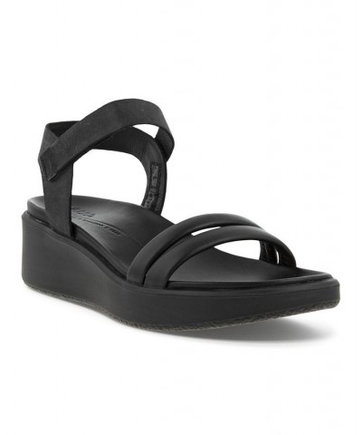 Women's Flowt Lx Wedge Sandal Black $64.00 Shoes