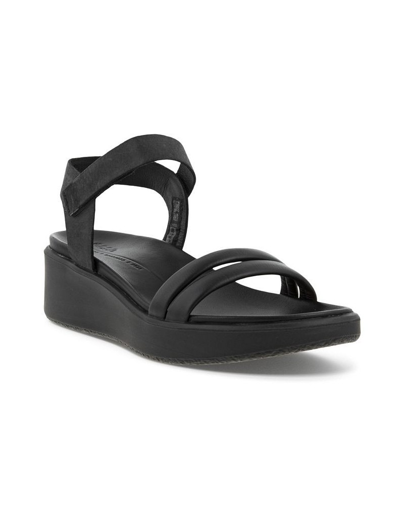 Women's Flowt Lx Wedge Sandal Black $64.00 Shoes