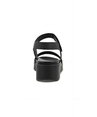 Women's Flowt Lx Wedge Sandal Black $64.00 Shoes