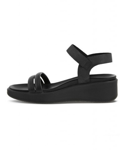 Women's Flowt Lx Wedge Sandal Black $64.00 Shoes