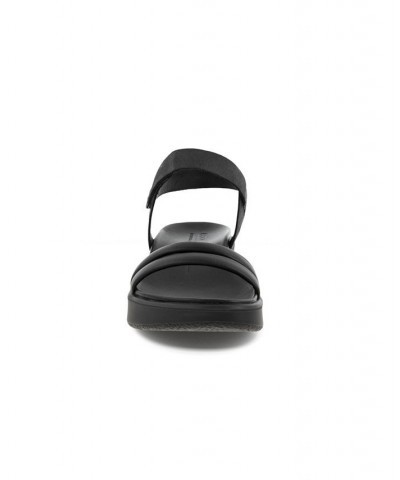 Women's Flowt Lx Wedge Sandal Black $64.00 Shoes