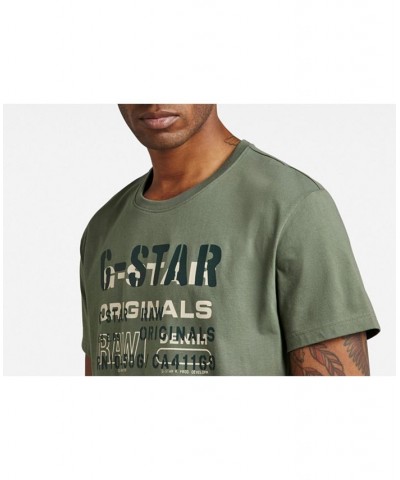 Men's Stencil Originals R T T-shirt Green $33.00 T-Shirts