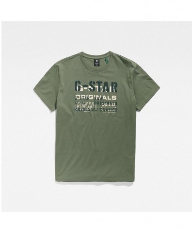 Men's Stencil Originals R T T-shirt Green $33.00 T-Shirts