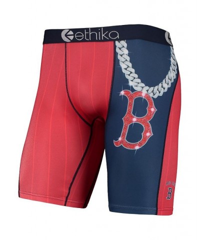 Men's Red Boston Red Sox Slugger Boxers $18.89 Underwear